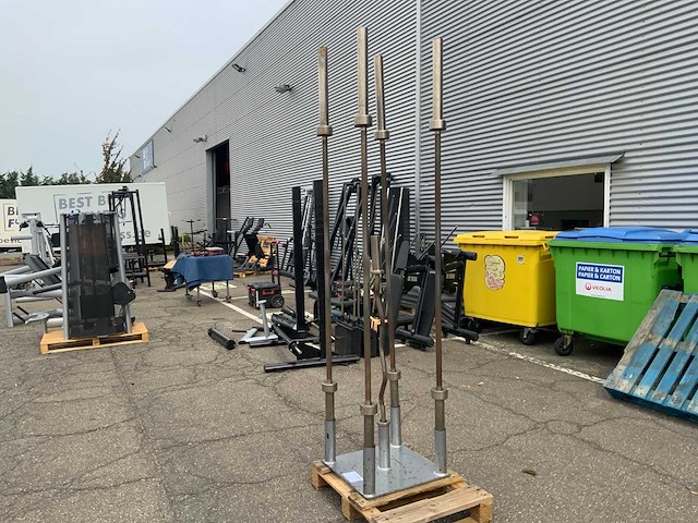 Diversen 50mm stangen 5 stuks krachtstation - afbeelding 2 van  3