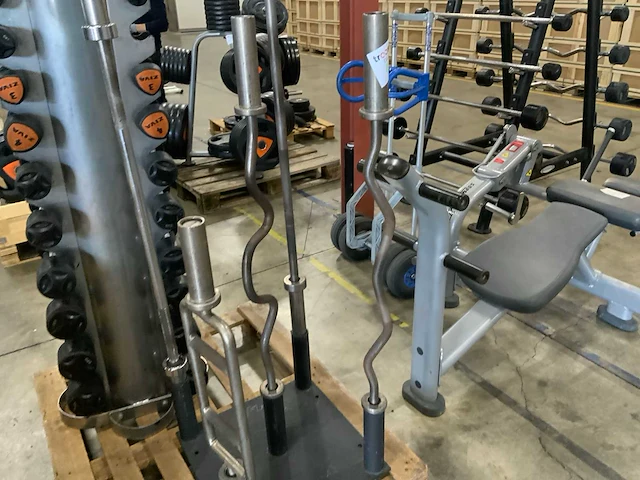 Diversen barbells 50 mm 5 stuks krachtstation - afbeelding 4 van  4