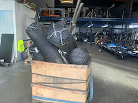 Diversen boks zakken leer 5x krachtstation - afbeelding 1 van  6