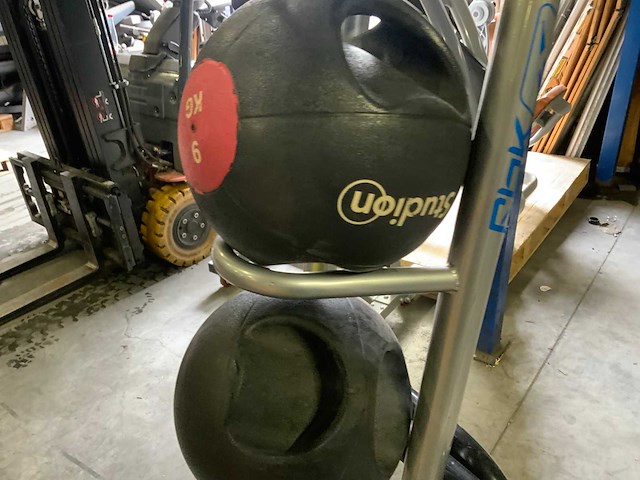 Diversen medicine ball 4x krachtstation - afbeelding 3 van  6