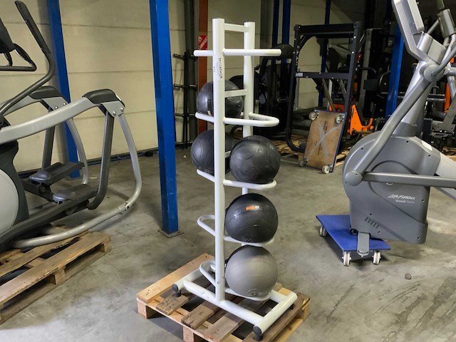 Diversen medicine ball en slam ball 5x krachtstation - afbeelding 1 van  5