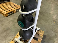 Diversen medicine ball en slam ball 6x krachtstation - afbeelding 2 van  5