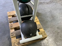 Diversen medicine ball en slam ball 6x krachtstation - afbeelding 3 van  5