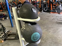 Diversen medicine ball en slam ball 6x krachtstation - afbeelding 5 van  5