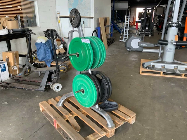 Diversen schijven 4x20;6x10;1x5kg krachtstation - afbeelding 1 van  4