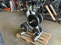 Diversen schijven 50mm 8x10;4x5;6x5;6x2,5kg krachtstation