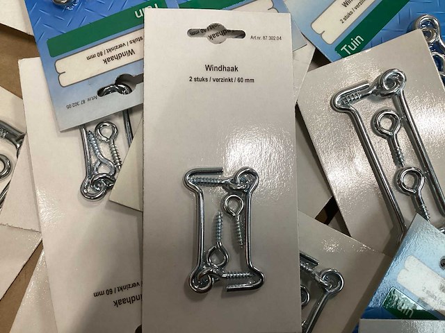 Diversen windhaken. (150x) - afbeelding 2 van  6