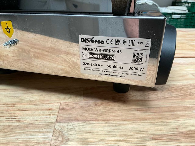 Diverso wr-grpn-43 grill- en bakplaat - afbeelding 5 van  5