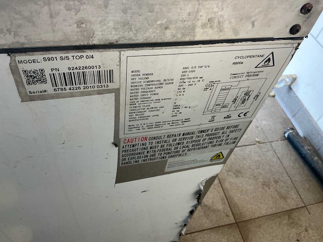 Dixell koelwerkbank - afbeelding 3 van  3