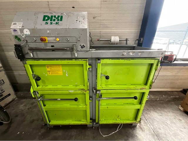 Dixi 5s-k - papierpers - balenpers 2 kamers - perskracht 6 ton - afbeelding 1 van  12