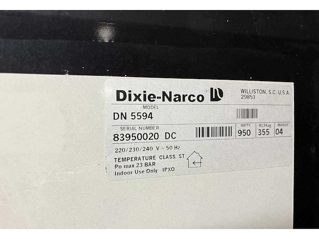 Dixie-narco - dn 5594 - verkoopautomaat - afbeelding 3 van  3