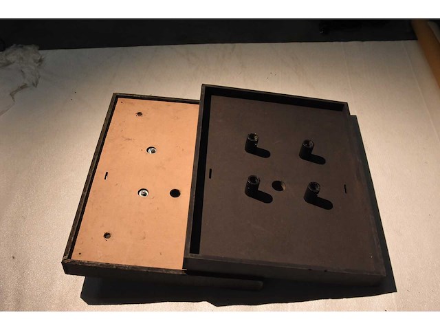 Diy - barco hdx wooden mounting plate - various video equipment (2x) - afbeelding 1 van  1