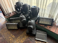 Dj lampen partij - various light equipment (9x) - afbeelding 1 van  8