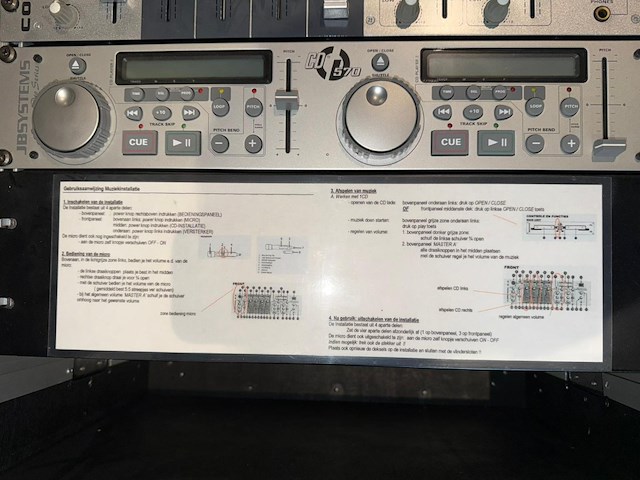 Dj-set jb systems met mengpaneel - afbeelding 3 van  5