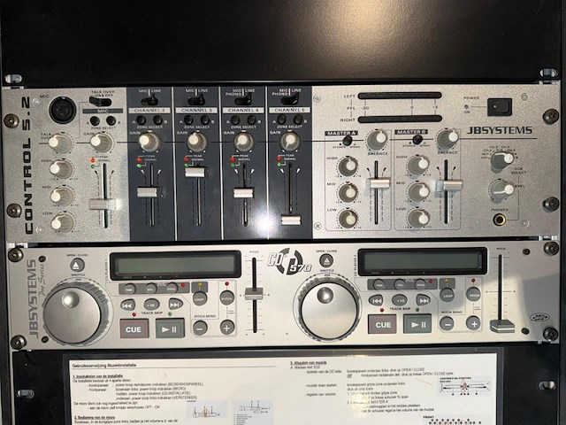 Dj-set jb systems met mengpaneel - afbeelding 5 van  5