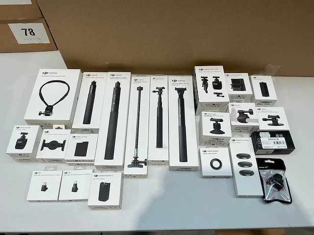 Dji osmo partij accessoires (22x) - afbeelding 1 van  6