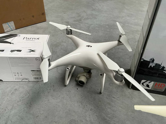 Dji/parrot drone voor onderdelen (4x) - afbeelding 2 van  6