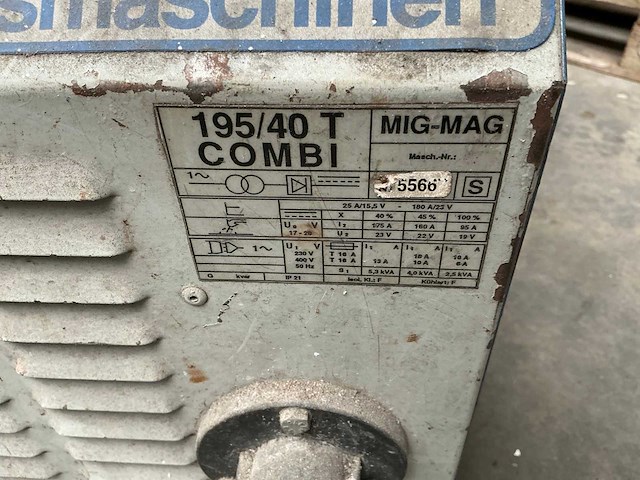 D+l technik 195/40 t combi lasapparaat - afbeelding 3 van  7