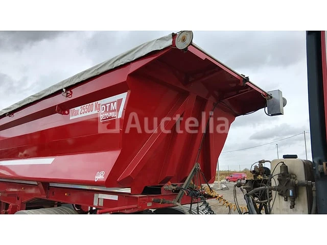 Dmc ol 37 t-c oplegger oplegger kantel, 23 m3, 2003 (9919) - afbeelding 1 van  4