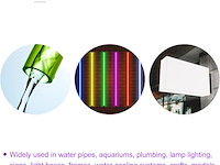 Dmiotech 115 mm x 120 mm 30,5 cm (12 inch) transparante acrylbuis - afbeelding 5 van  5