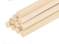 Dmiotech houten deuvelstangen (50 stuks) - afbeelding 2 van  6