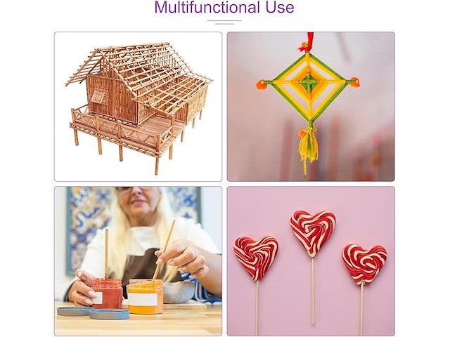 Dmiotech houten deuvelstangen (50 stuks) - afbeelding 4 van  4