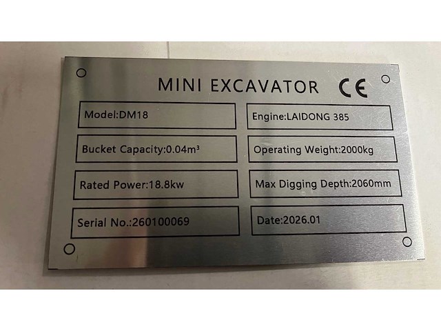 Dmpro - 2026 - dm18y - minigraafmachine - afbeelding 8 van  11