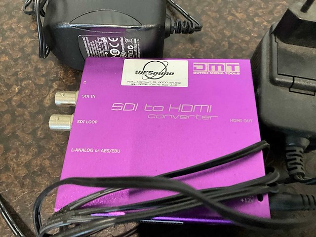 Dmt sdi naar hdmi converter (2x) - afbeelding 3 van  3