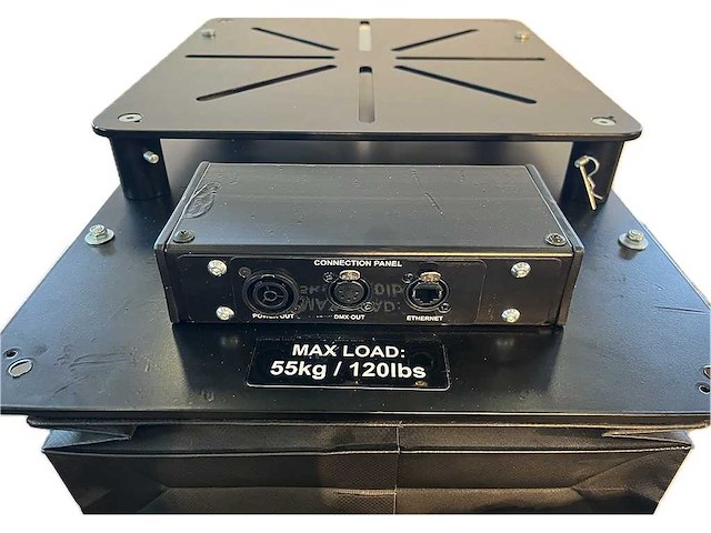 Dmx controlled lift vmb aed-sl18 incl flightcase - afbeelding 2 van  3