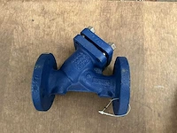 Dn20/pn40 gietijzer flensaansluiting met y filter (3x)
