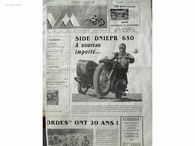 Dnepr 650 (met zijspan) 1970 - afbeelding 12 van  14