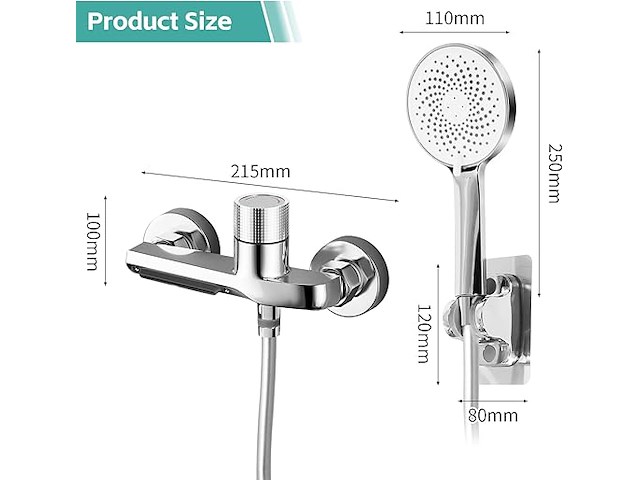 Dnkelar badkuipkraan - afbeelding 2 van  6