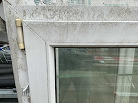 Dobroplast pvc raam met dubbel glas inclusief stapeljuk (4x) - afbeelding 2 van  2