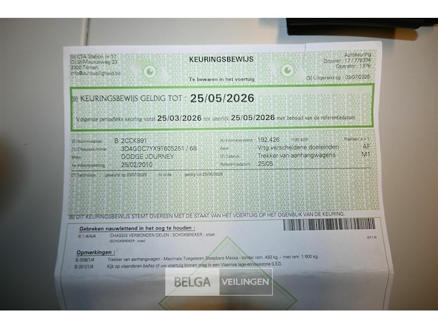 Dodge journey personenwagen - afbeelding 3 van  19