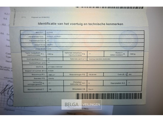 Dodge journey personenwagen - afbeelding 19 van  19