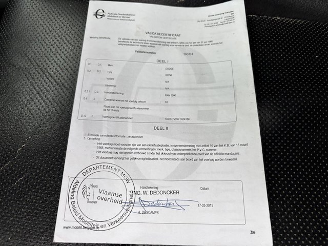 Dodge ram 1500, 2015 - afbeelding 24 van  44