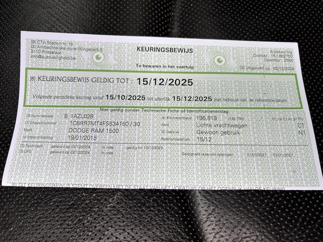 Dodge ram 1500, 2015 - afbeelding 7 van  44