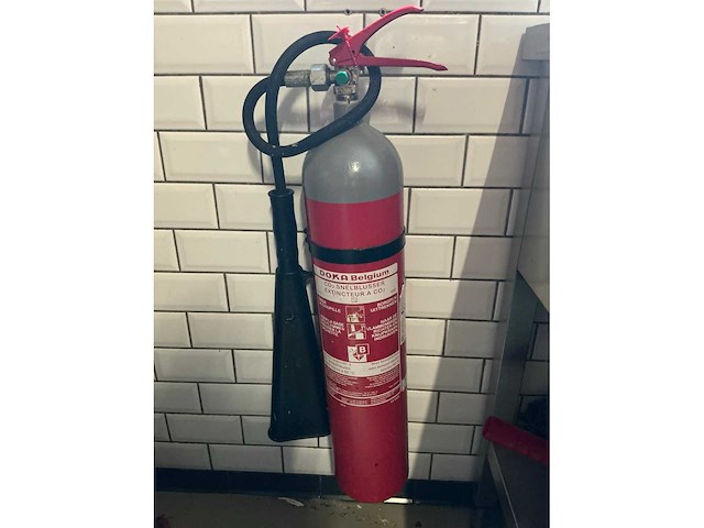 Doka 5kg co2 brandblusser - afbeelding 1 van  1