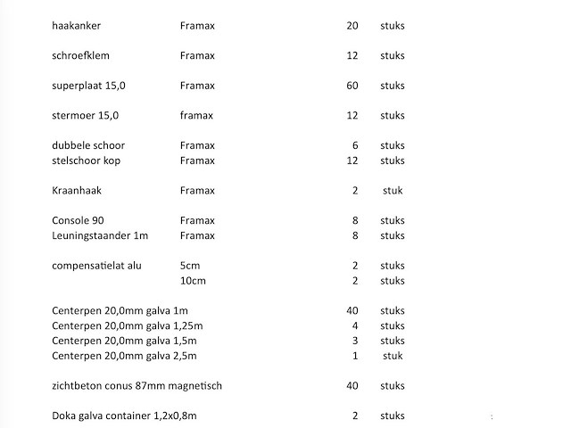 Doka framax xlife plus bekistingsmateriaal - afbeelding 18 van  23