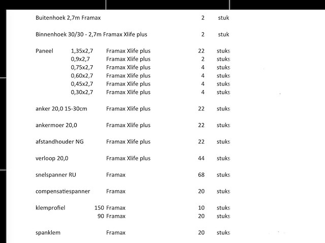 Doka framax xlife plus bekistingsmateriaal - afbeelding 19 van  23