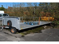 Dolly flatbed trailer - afbeelding 1 van  8