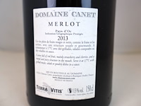 Domaine canet merlot 2013 (1x) - afbeelding 3 van  4