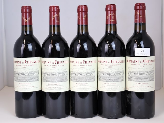 Domaine de chevalier 1998 (5x) - afbeelding 1 van  4