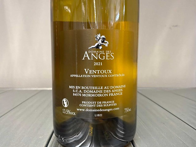 Domaine des anges ventoux witte wijn (25x) - afbeelding 6 van  6