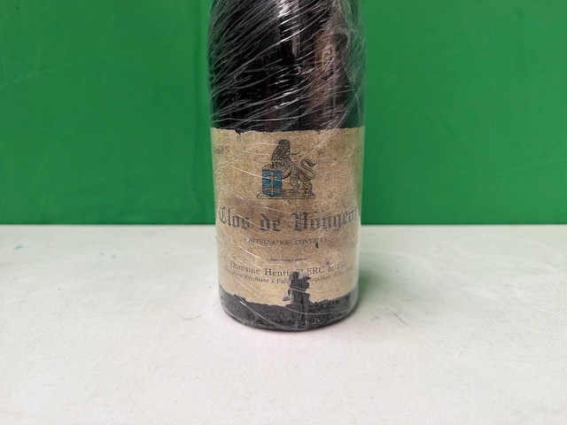 Domaine henri clerc & fils clos de vougeot grand cru 1984 – bourgogne - afbeelding 2 van  4