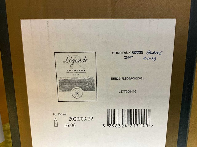 Domaines barons de rotschild ( les ) légende(s) witte wijn (41x) - afbeelding 7 van  8