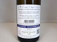 Domaines schlumberger pinot blanc 2021 (3x) - afbeelding 3 van  3