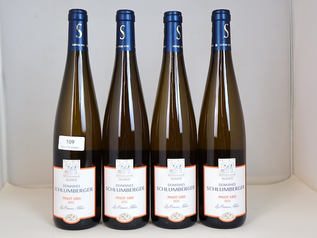 Domaines schlumberger pinot gris 2022 (4x) - afbeelding 1 van  3