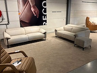 Domenica naturel 2- delige electrische relaxzetel 2+3 zit+ voetbank - afbeelding 5 van  5