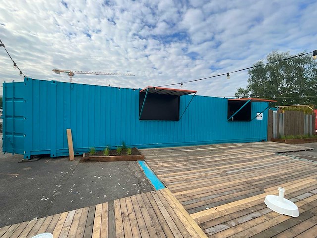 Domex 700 w steel opslagcontainer bar - afbeelding 1 van  11